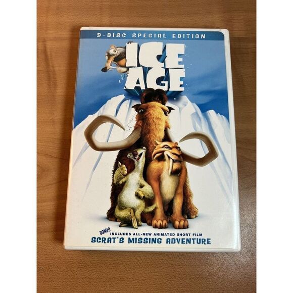 Ice Age (DVD, 2002, 2-Disc Set, Includes Full Frame and Widescreen Versions) - Picture 1 of 8